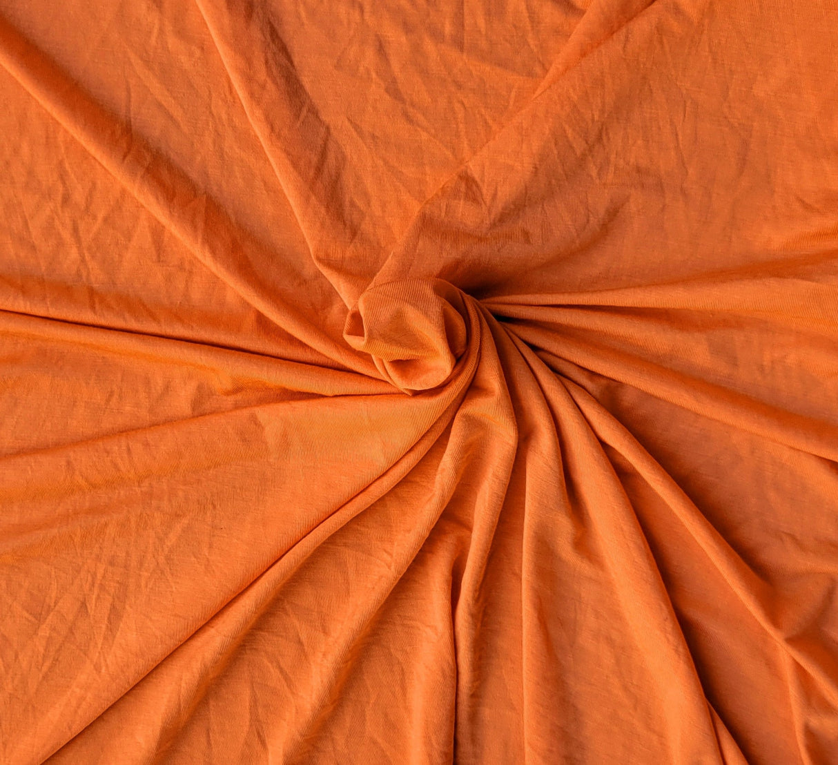 Modal Rayon Spandex Jersey Cantaloupe