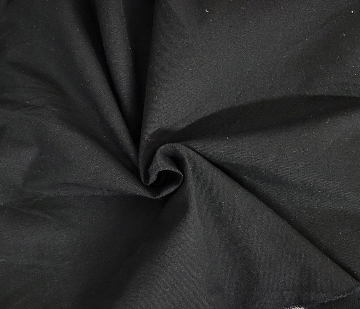 Black Cotton Canvas 280 GSM