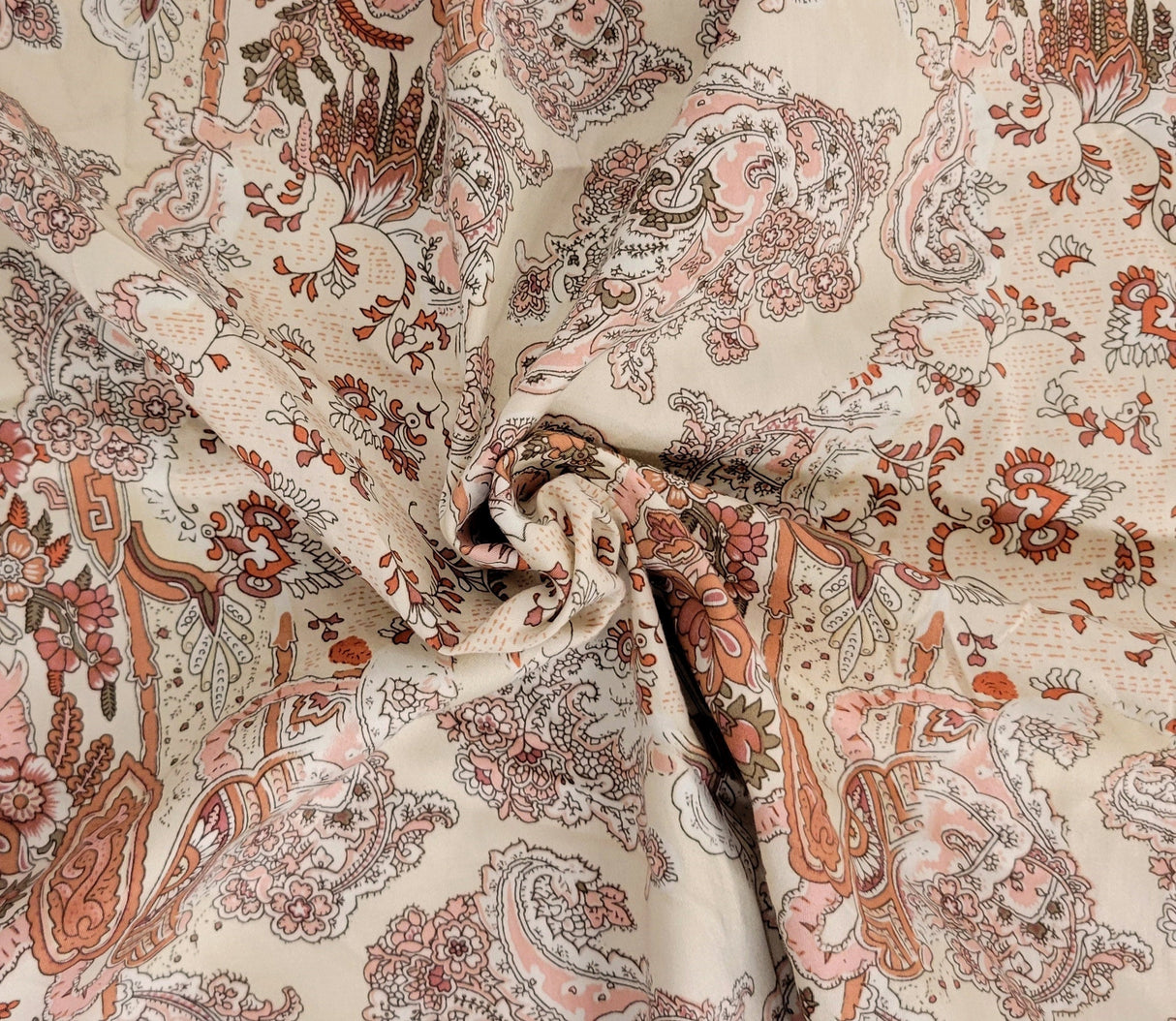 Cotton Twill Spandex Floral Print
