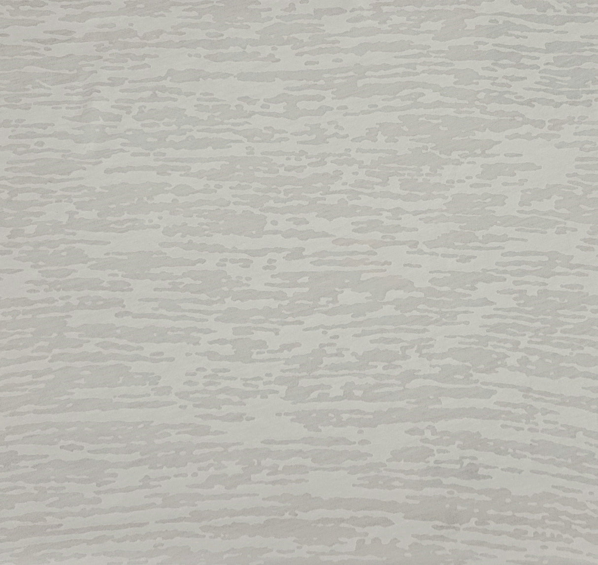 Burnout Jersey White Cotton Blend