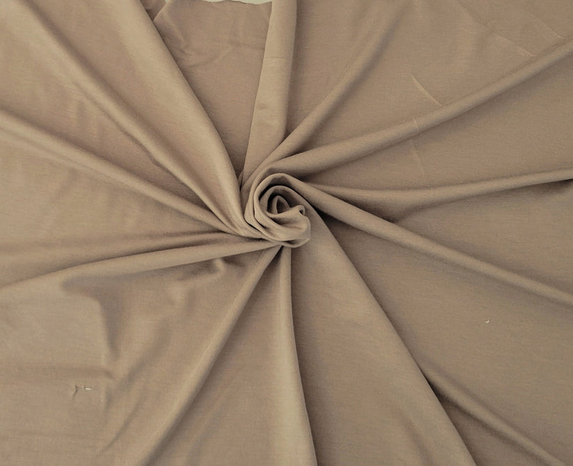 1 Yard Night Beach Organic Siro Bamboo Spandex Jersey Knit Fabric Soft Stretchy