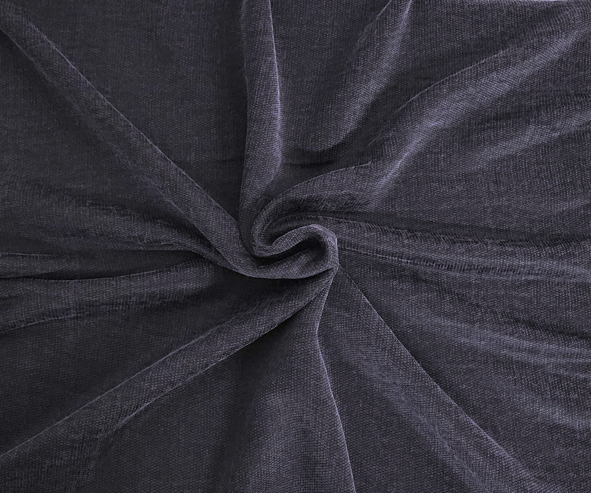 French Terry Knit Eggplant Cotton Rayon Blend