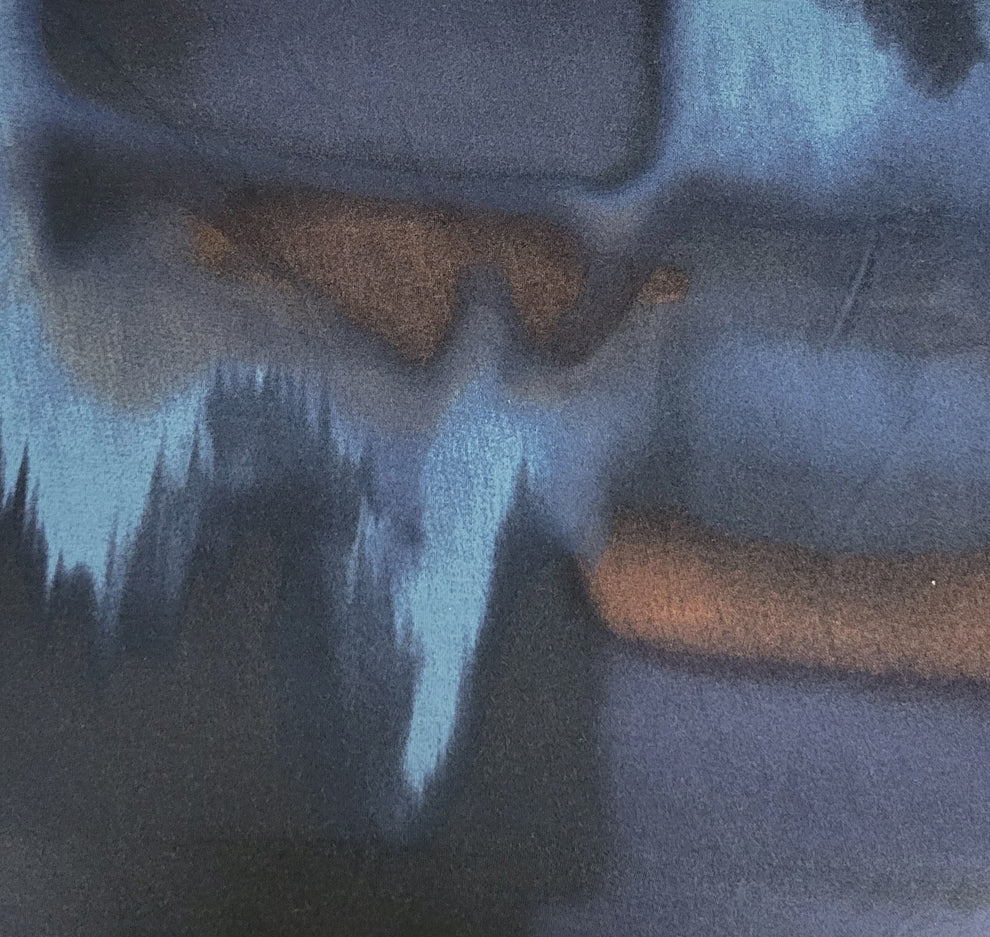 1 Yard Rayon Spandex Jersey Tie Dye Print Fabric Soft Stretch Knit Material For Clothing And Fashion