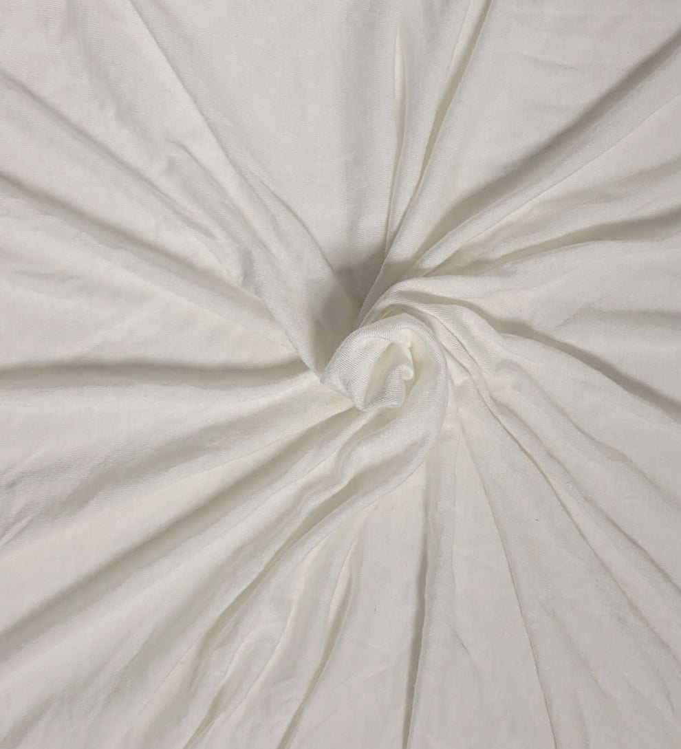 1 Yard Scour 100% Modal Jersey Fabric Ultra Soft Lightweight Knit Material