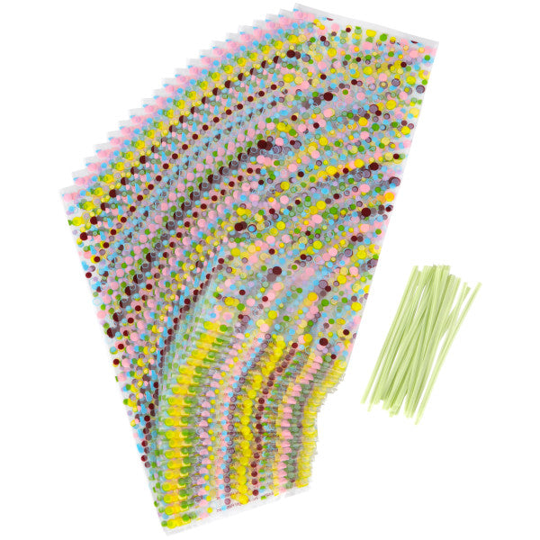 Wilton Sweet Dots Treat Bags, 20-Count