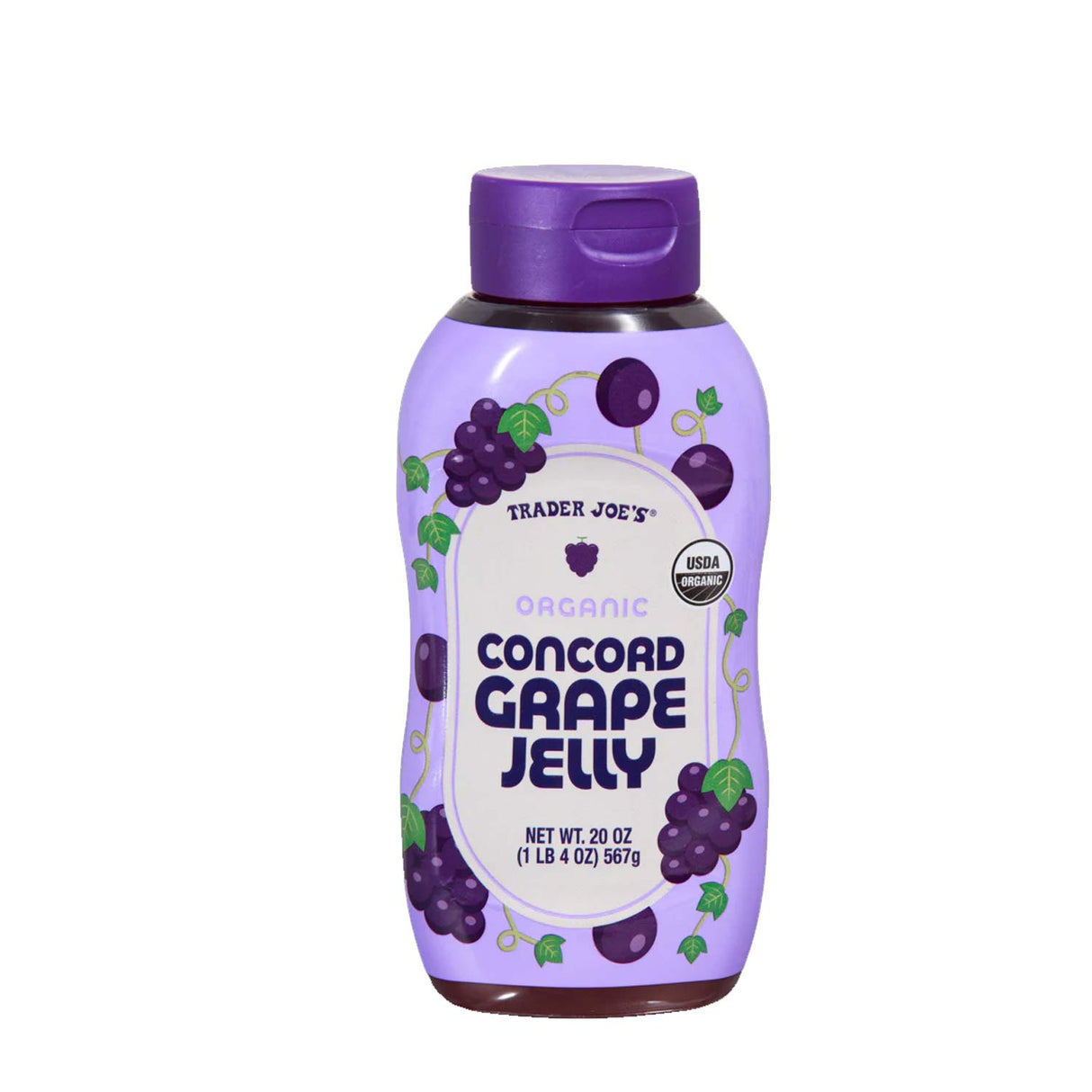 Organic Concord Grape Jelly 20 oz Sweet & Fruitful