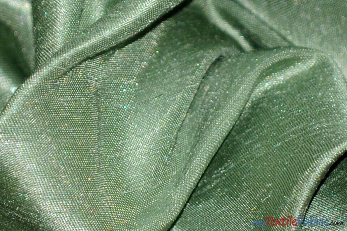Shantung Satin Polyester Fabric - Reversible Satin Dupioni Silk, Multiple Colors, 58/60" Width (Yards, Bolts, Sample Swatches)