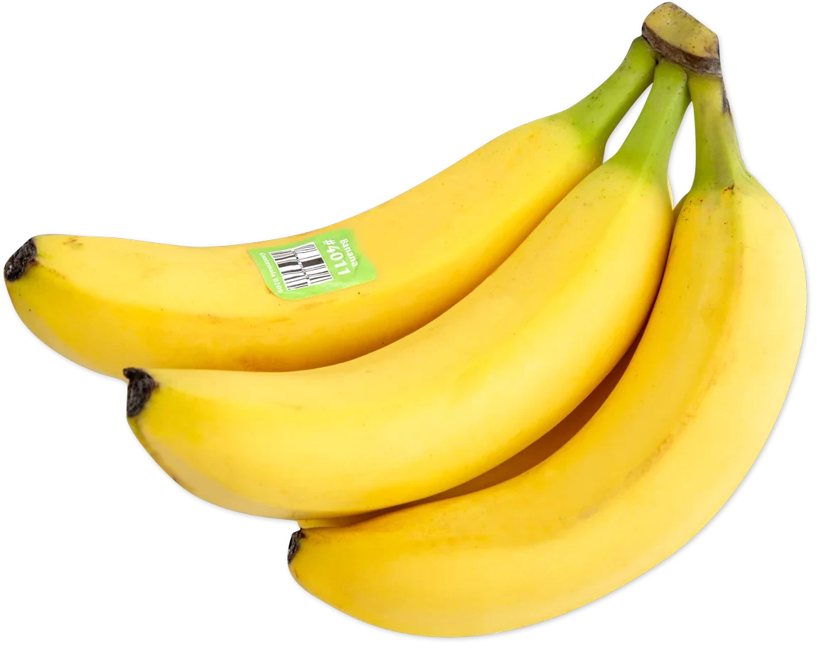 Fresh Bananas Sold Individually Sweet Ripe Fruit for Everyday Snacking