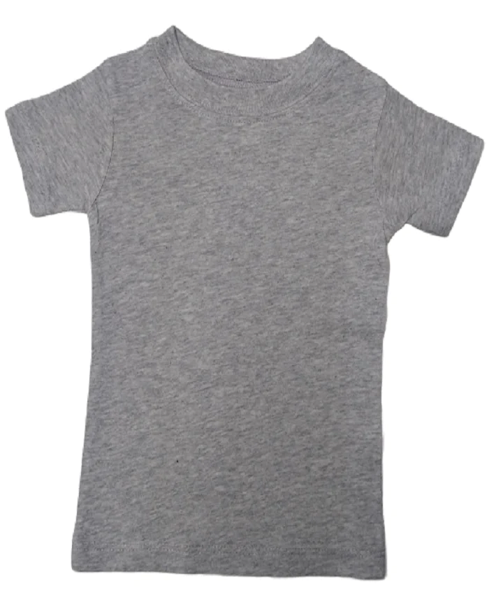 Lucky Friends 801 Toddler Cotton T-Shirt - Sport Grey, Toddler Graphic Print (6 Months - 5T)