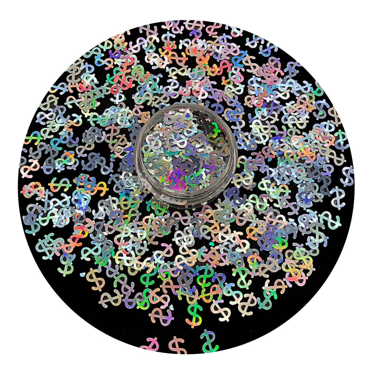 Shaped Glitter Classic - Dollar Signs (2 oz Bag)