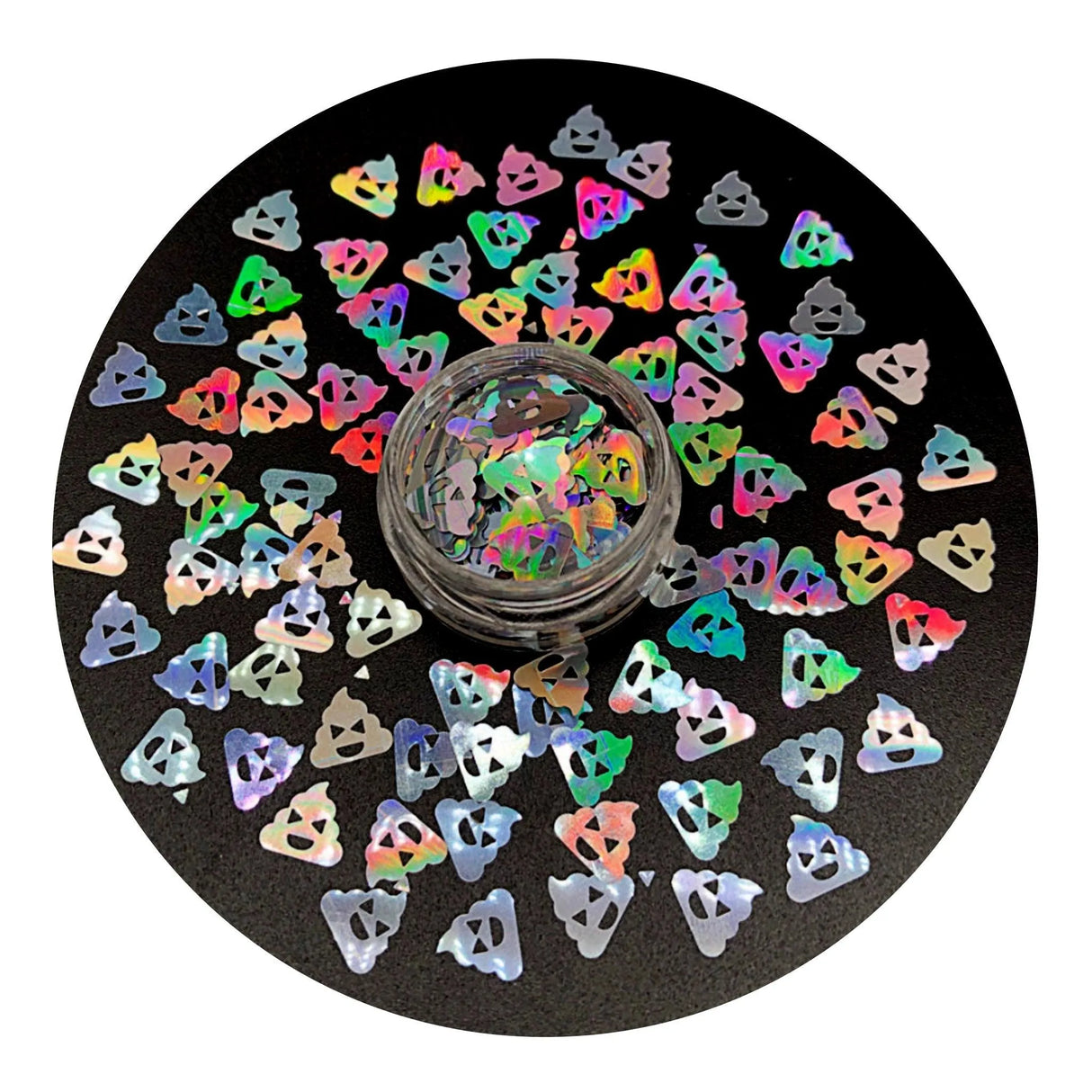 Shaped Glitter Classic - Poop Emoji (2 oz Bag)