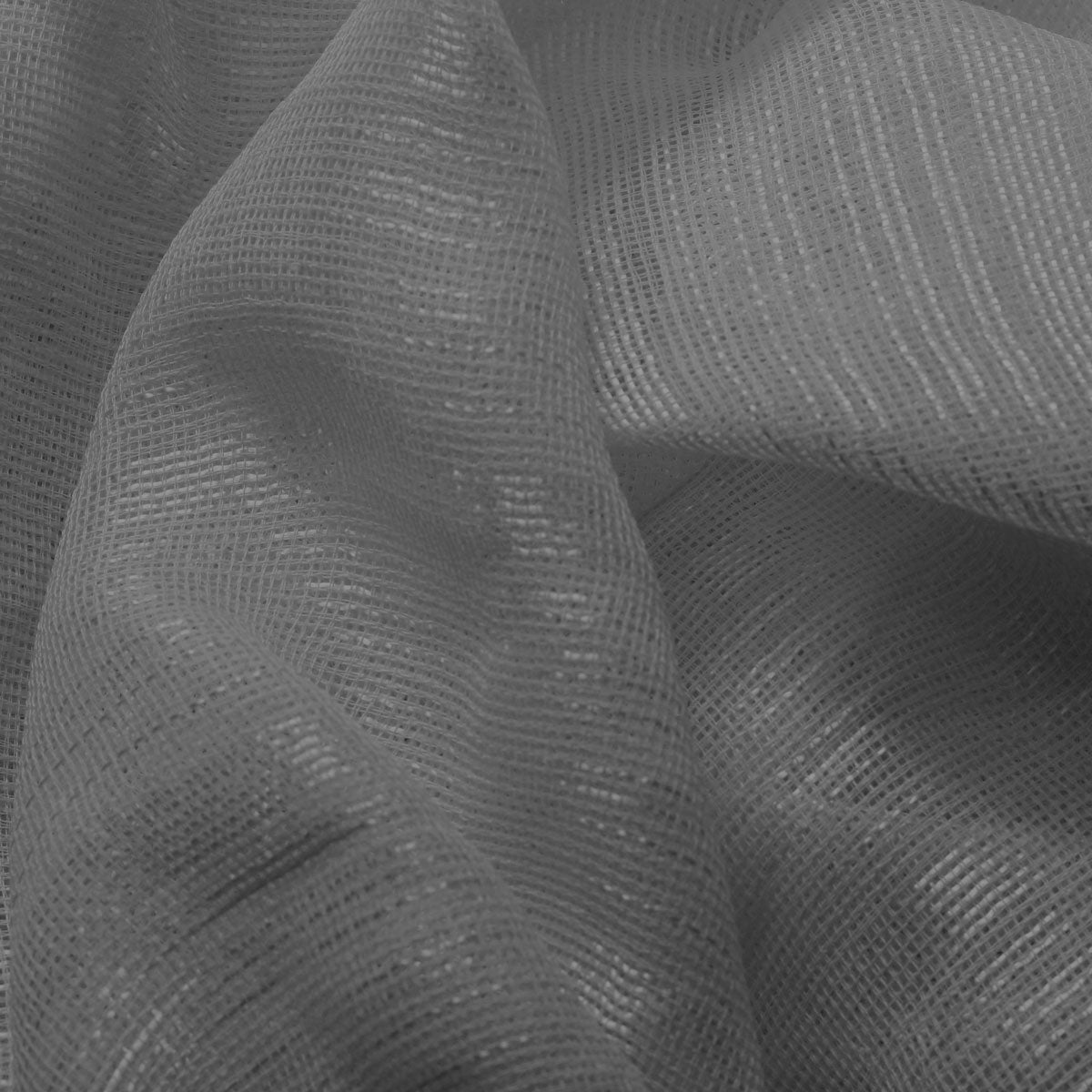 Sheer Drapery Fabric Stripe Embroidered 110" Polyester
