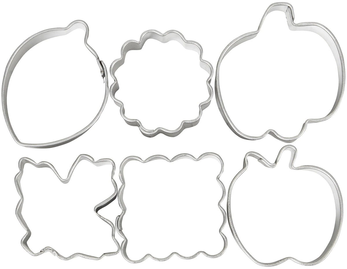 Wilton Pie Crust Cutter Set 6 piece Pkg-Autumn