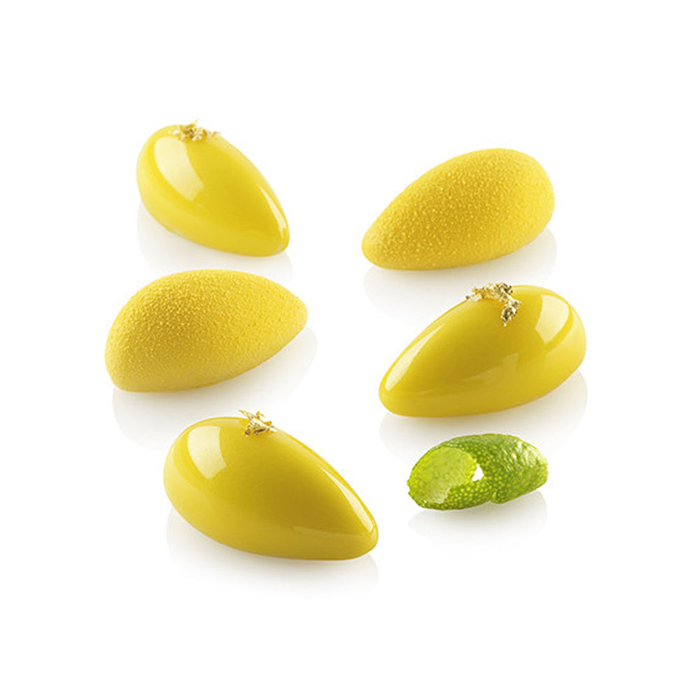 Silikomart "QUENELLE10" Flexible Silicone Baking & Freezing Mold, 0.34 oz., 20 Cavities