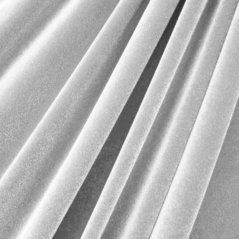 1 Yard Solid Stretch Velvet Fabric Silky Soft 4 Way Stretch for Apparel 58/60 Inch Width