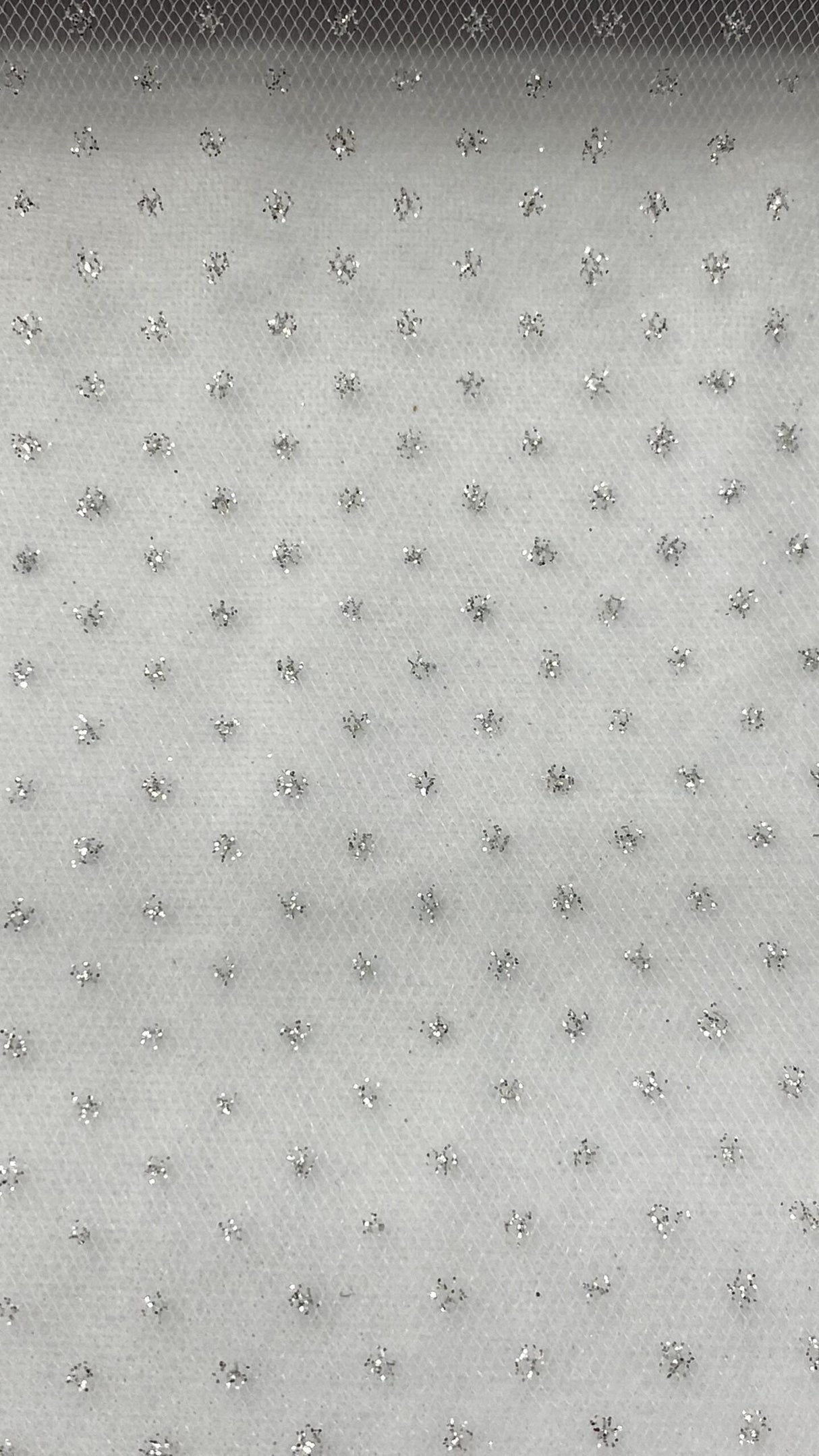 10 Yard Silver or Gold Sparkling Glitter Tulle Ribbon Roll for Party Wedding Decoration 6 inch Width