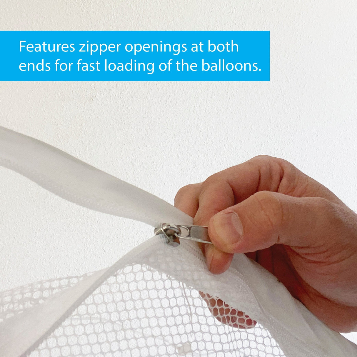 Balloon Drop Net for Low Ceilings
