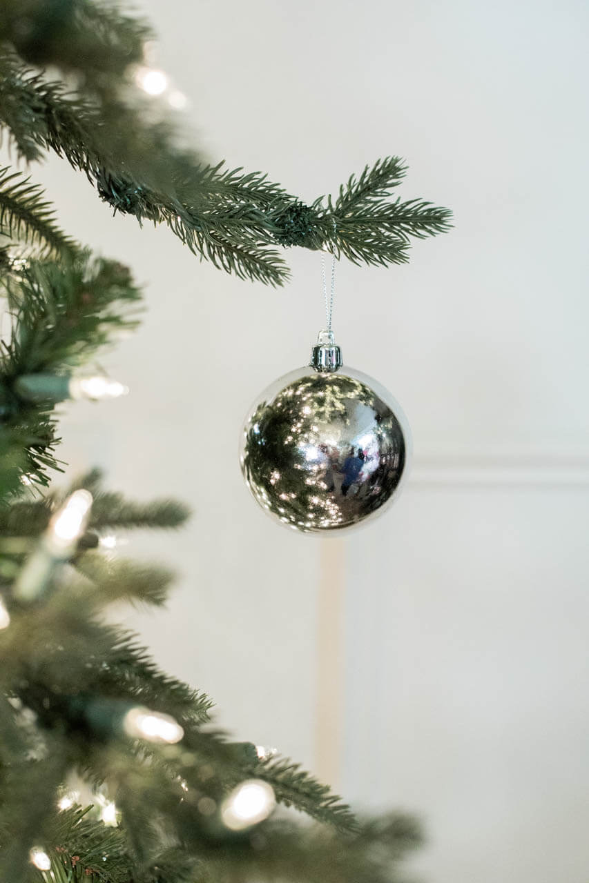 3" Silver Shiny Ball - Box of 6