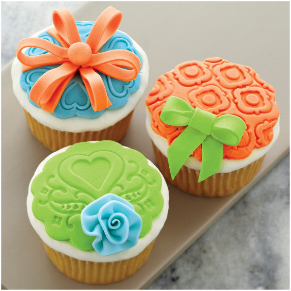 Wilton Decorator Preferred Neon Fondant, 4-Pack Fondant Icing