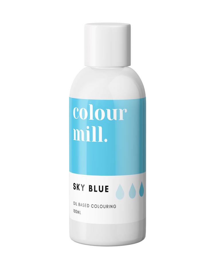 Oil Based Colouring – Sky Blue, 100ml