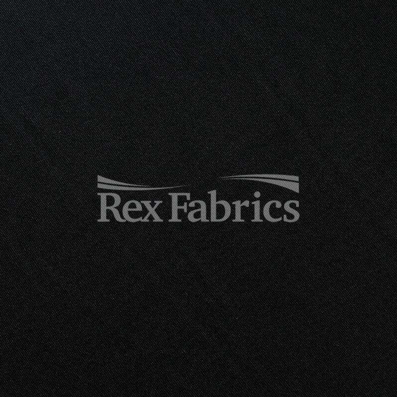 Slinky Acetate Acetate Spandex Fabric - Black, 58/60" Width, 275 GSM (1 Yard)