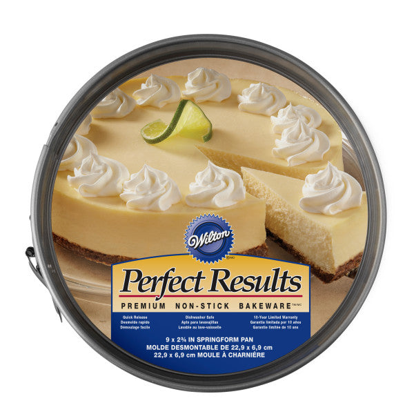 Wilton Non-Stick Springform Cake Pan – 9 Inch