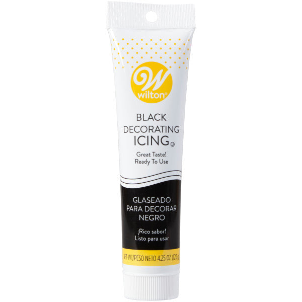 Wilton Black Ready-to-Use Decorating Icing Tube – 4.25 oz.