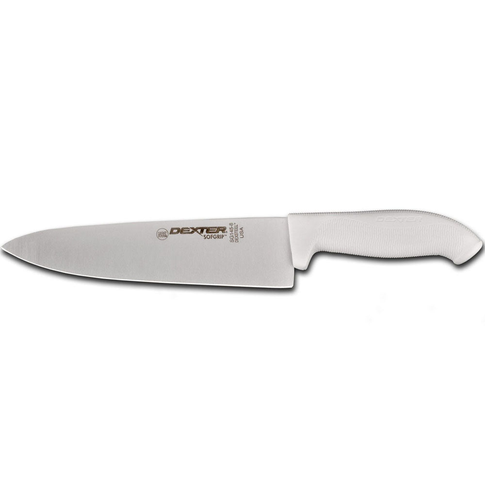 Sofgrip White 8" Cook's Knife