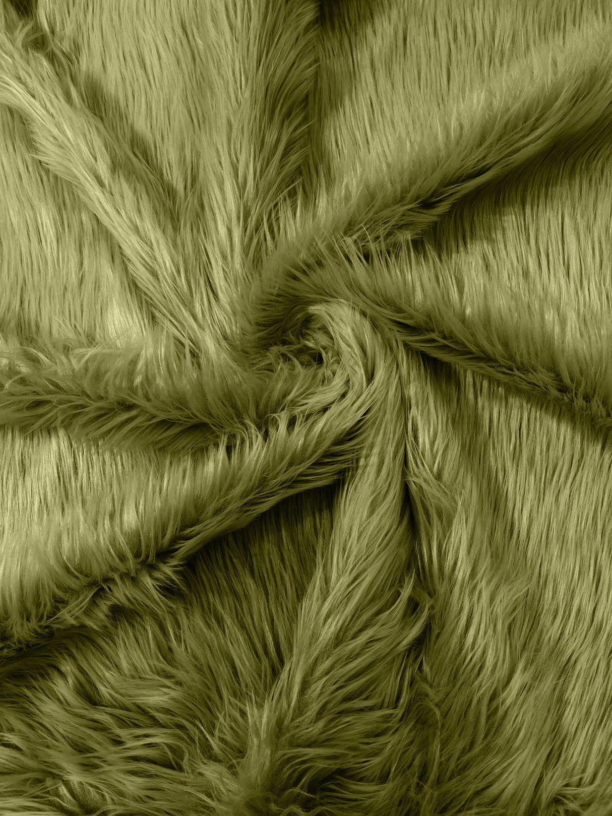 Solid Faux Fur Fabric - Solid, 58" Width (1 Yard)