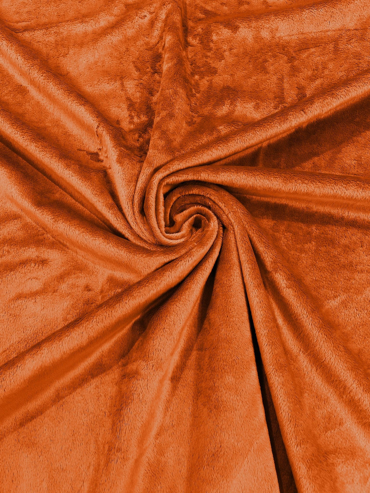 Solid Minky Polyester Fabric - Solid, 58" Width (1 Yard)