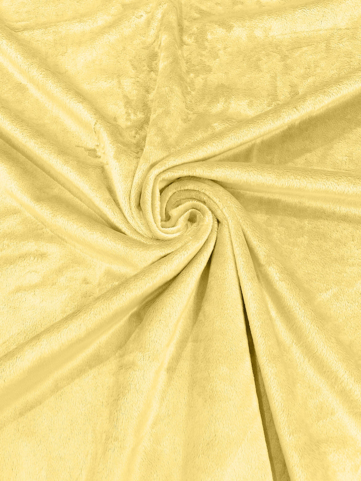 Solid Minky Polyester Fabric - Solid, 58" Width (1 Yard)