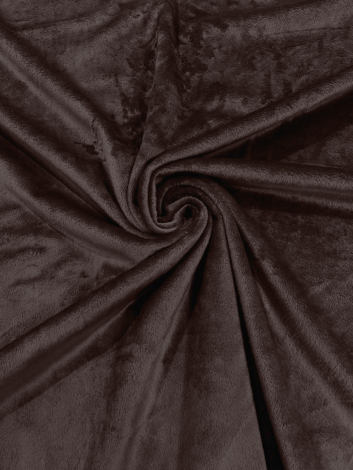 Solid Minky Polyester Fabric - Solid, 58" Width (1 Yard)