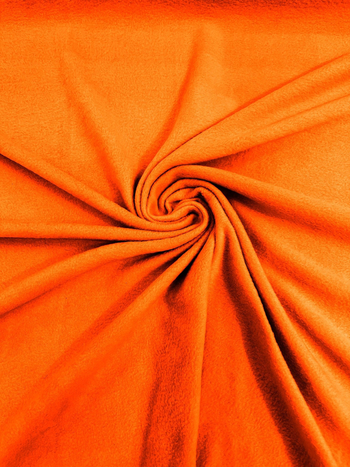 Solid Polar Fleece Polyester Fabric - Solid, 58/60" Width, 195 GSM (1 Yard)
