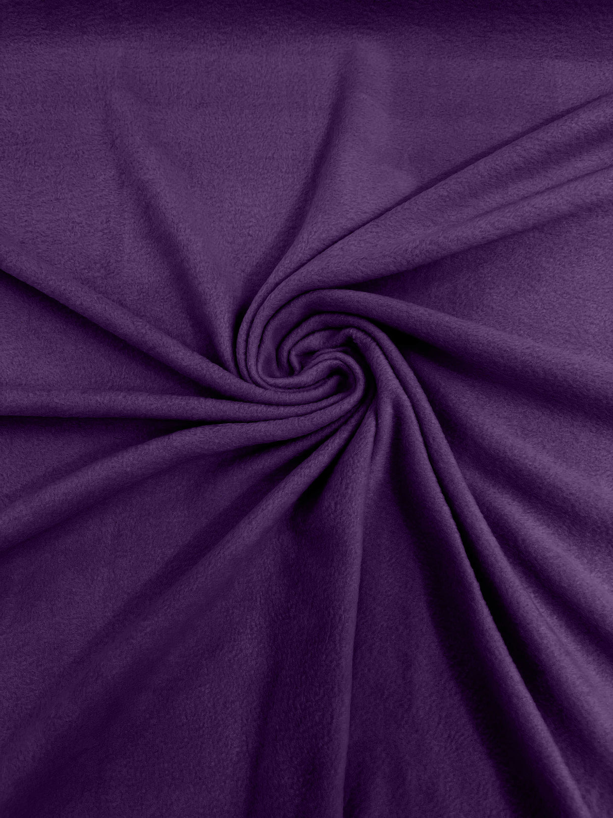 Solid Polar Fleece Polyester Fabric - Solid, 58/60" Width, 195 GSM (1 Yard)