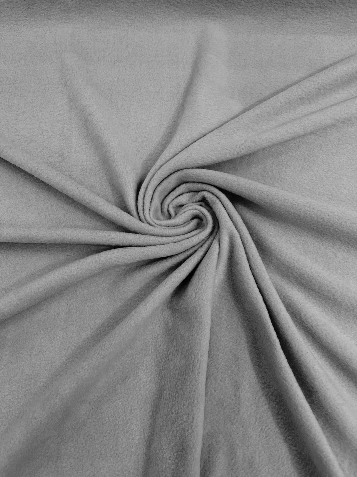 Solid Polar Fleece Polyester Fabric - Solid, 58/60" Width, 195 GSM (1 Yard)
