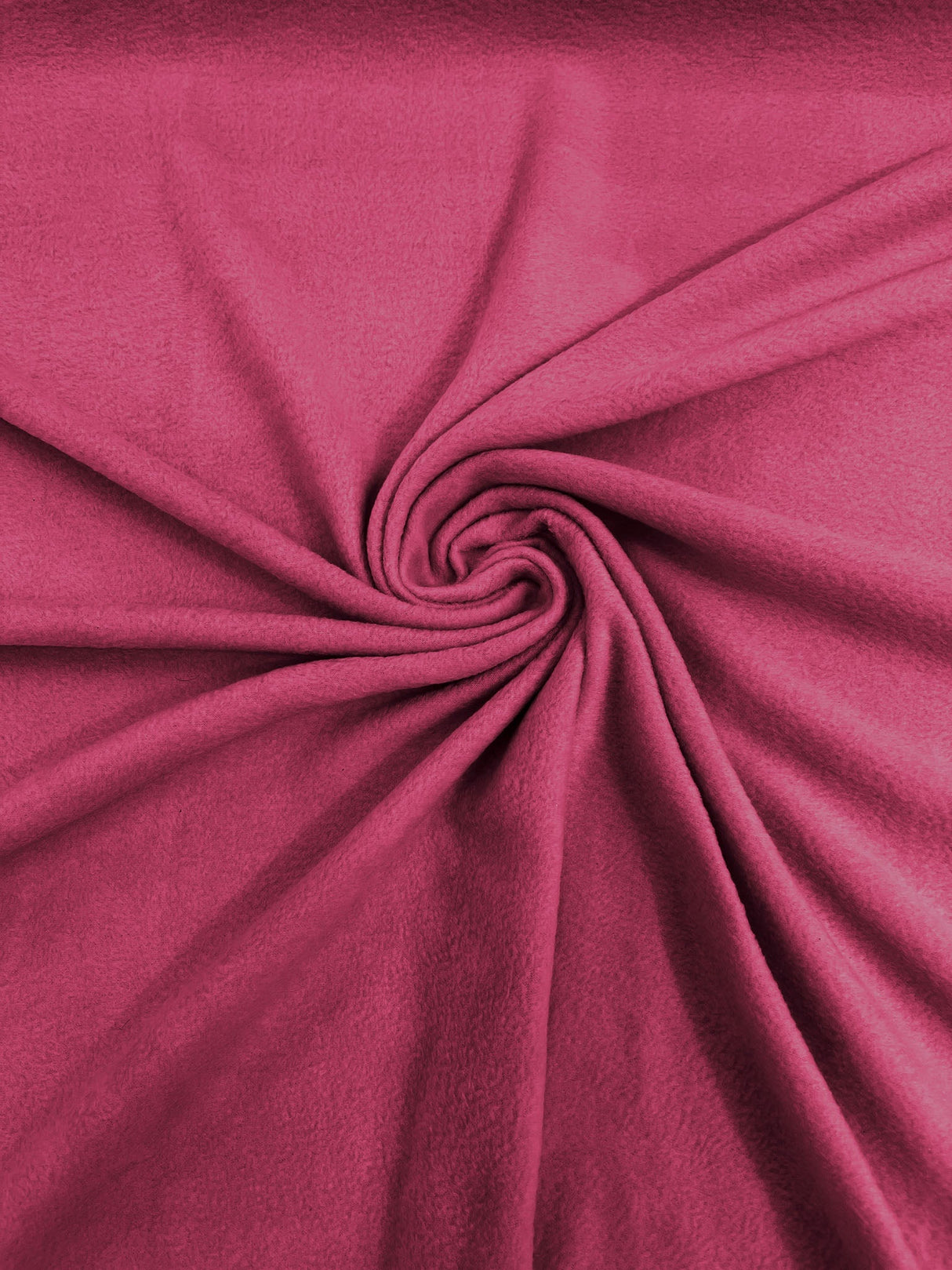Solid Polar Fleece Polyester Fabric - Solid, 58/60" Width, 195 GSM (1 Yard)