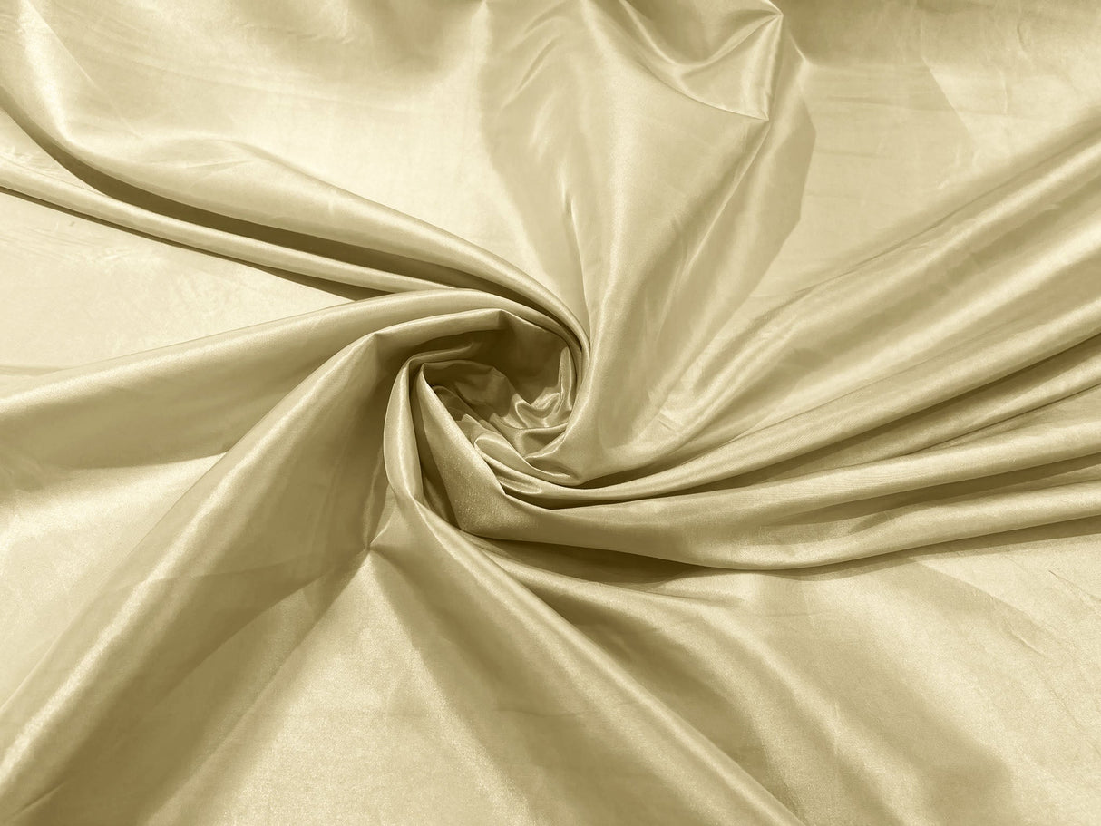 Solid Taffeta Polyester Fabric - Solid, 58" Width (1 Yard)