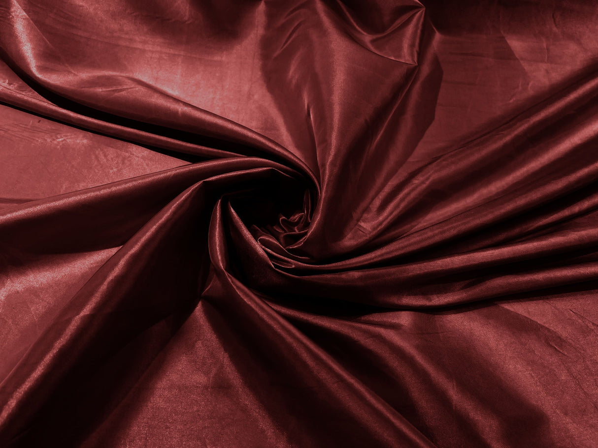 Solid Taffeta Polyester Fabric - Solid, 58" Width (1 Yard)