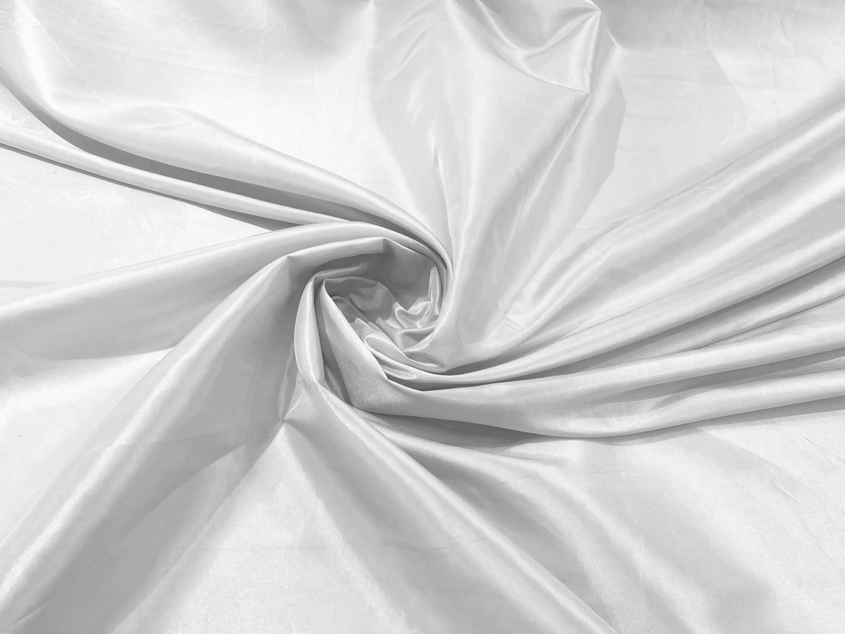 Solid Taffeta Polyester Fabric - Solid, 58" Width (1 Yard)
