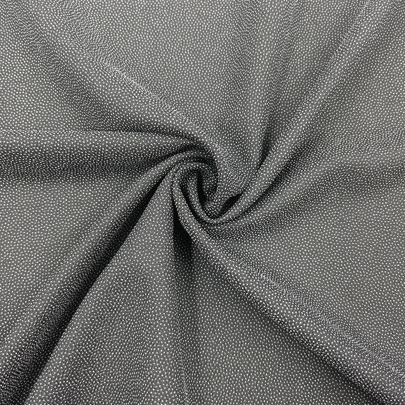 Poly Interlining Fabric Black