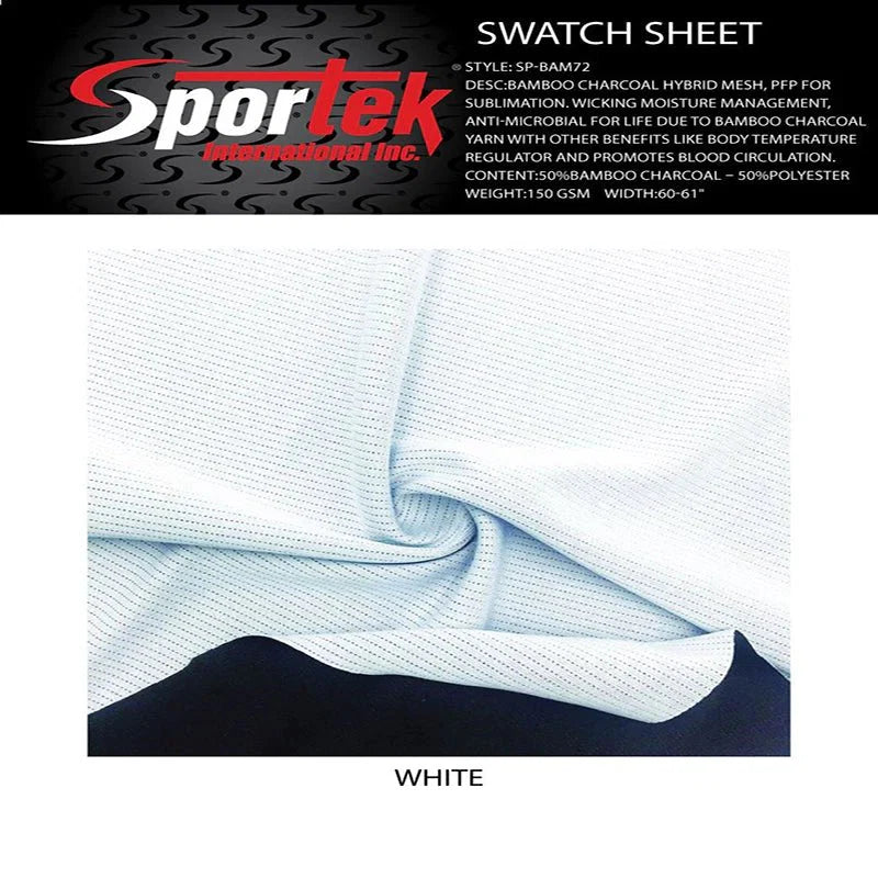 Bamboo Charcoal Hybrid Mesh White