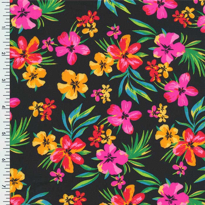 Printed Spandex Mama Mia Floral Activewear