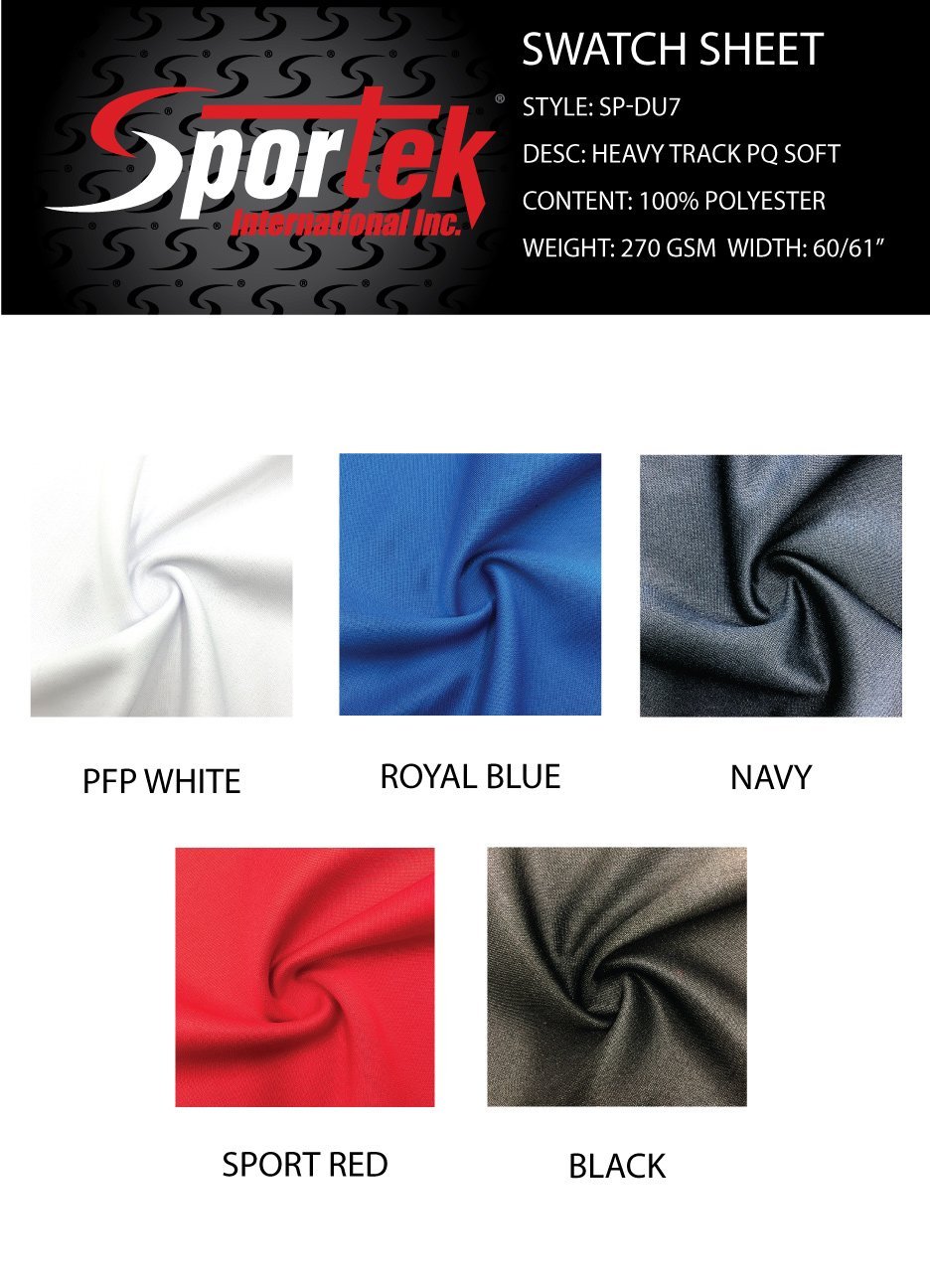 Polyester PQ Track Fabric 270 GSM Activewear