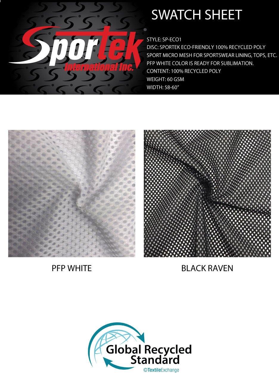 Micro Mesh Recycled Poly Sportswear Lining