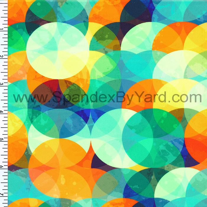 Printed Nylon Spandex Tricot Party Lights