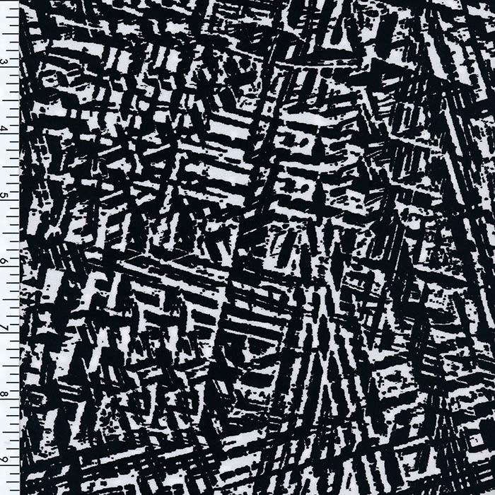 Printed Nylon Spandex Sky View Swimwear Fabric