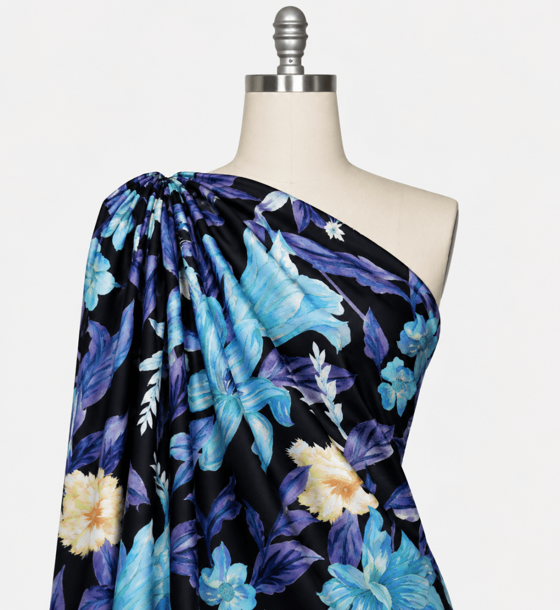 Nylon Spandex Wet Print Danube Floral Mix
