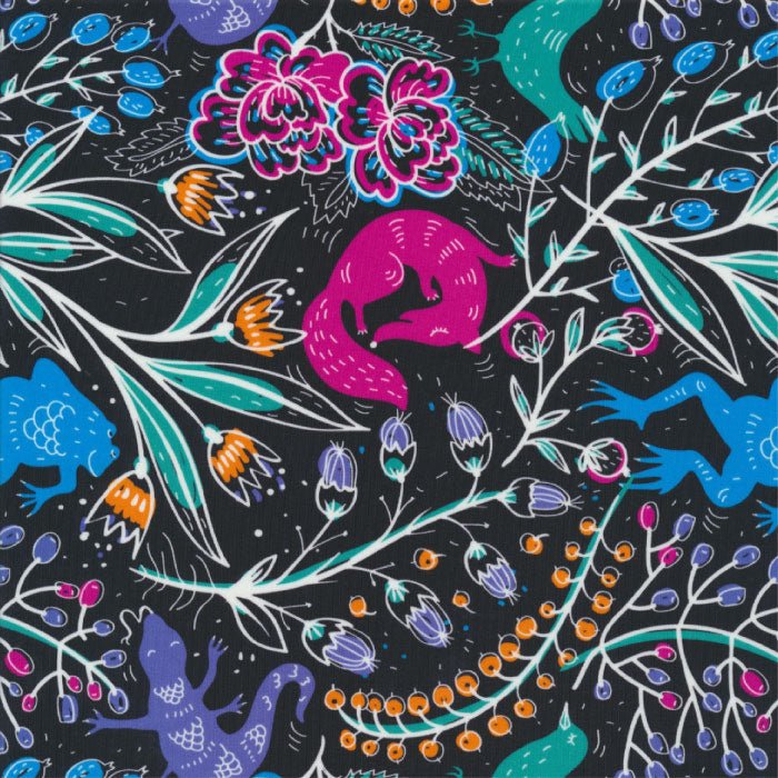 Printed Spandex Matte Nylon Blend