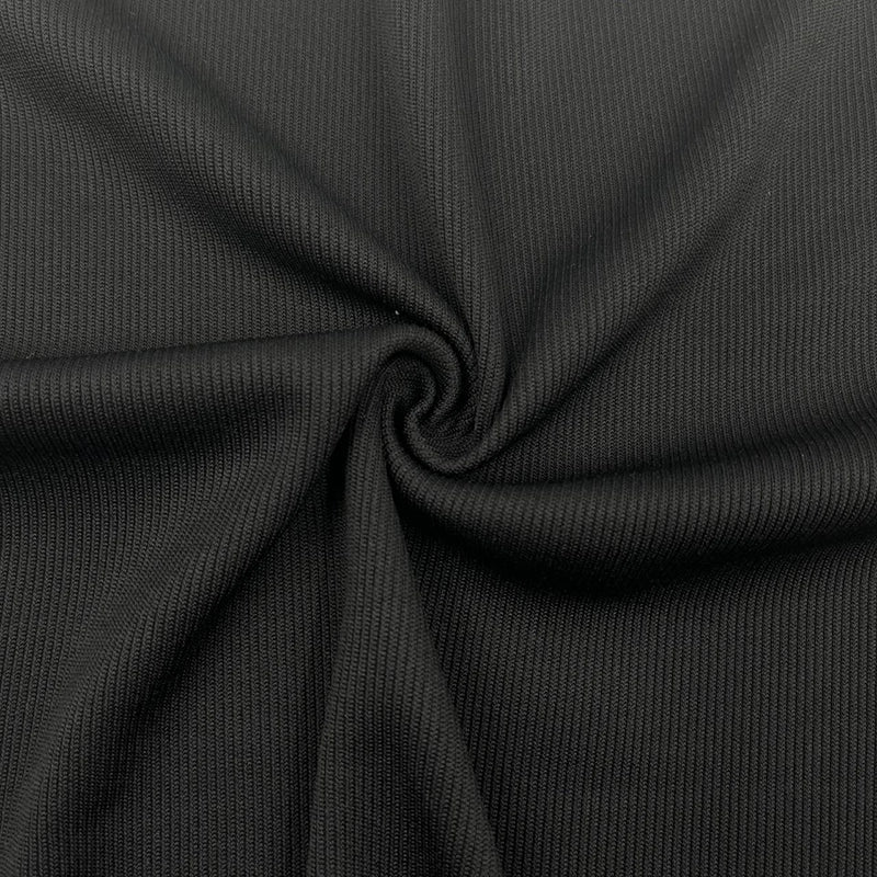 Heavy Stretch 2x2 Rib White