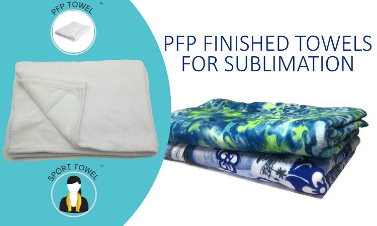 Polyester Face Beach Towel for Sublimation